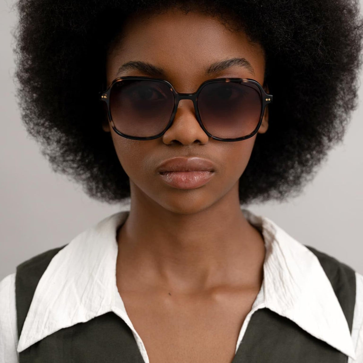 Lunettes de Soleil Kapten & Son Verona Umber Tortoise Brown - PRECIOVS