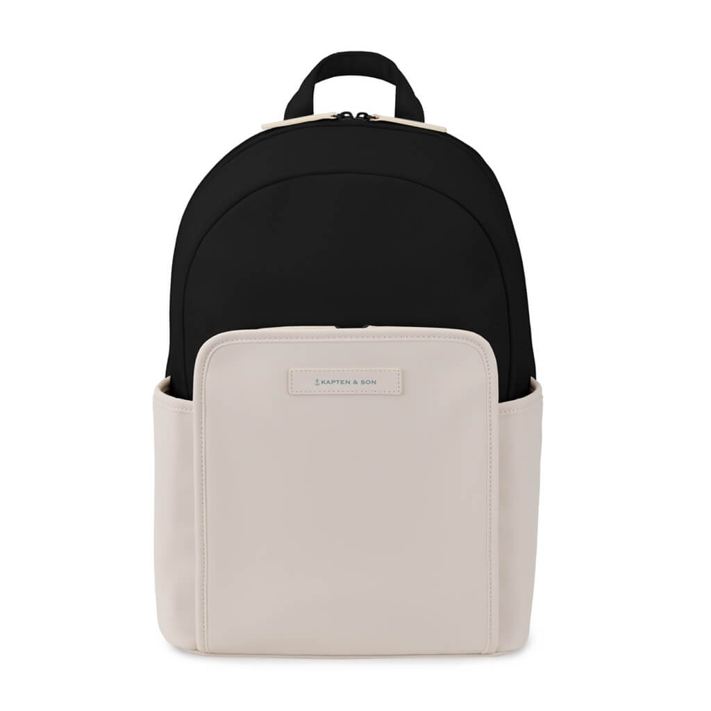 Sac à dos Kapten & Son Aalborg Cream Black - PRECIOVS