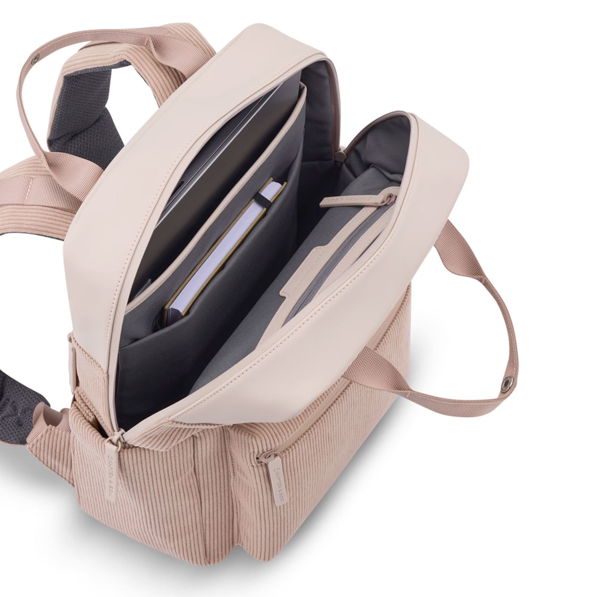 Sac à dos Kapten & Son Bergen Pro Cord Rose Clay édition limitée