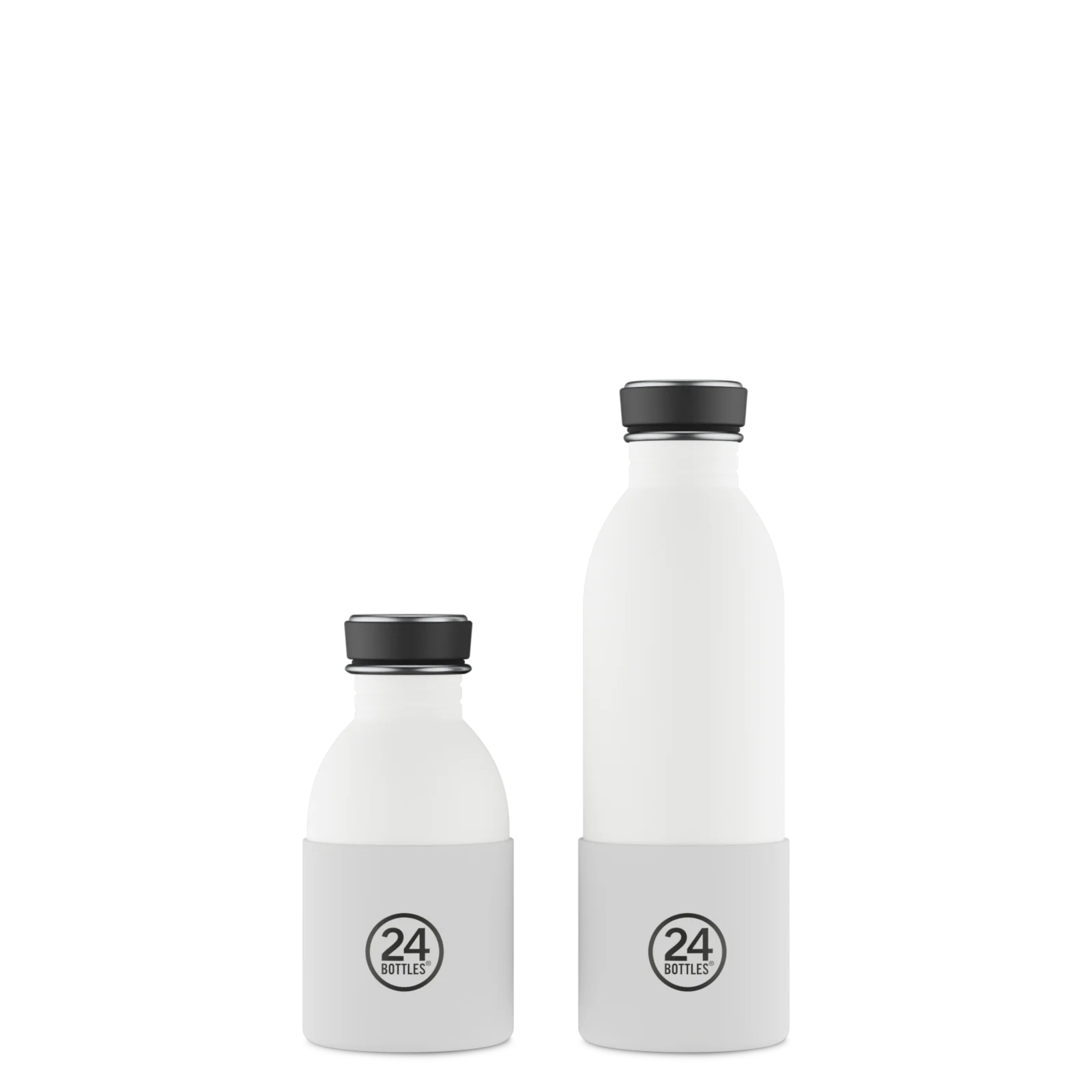 Housse en silicone Base Cover pour bouteilles 24 Bottles Gris Clair Mini - PRECIOVS