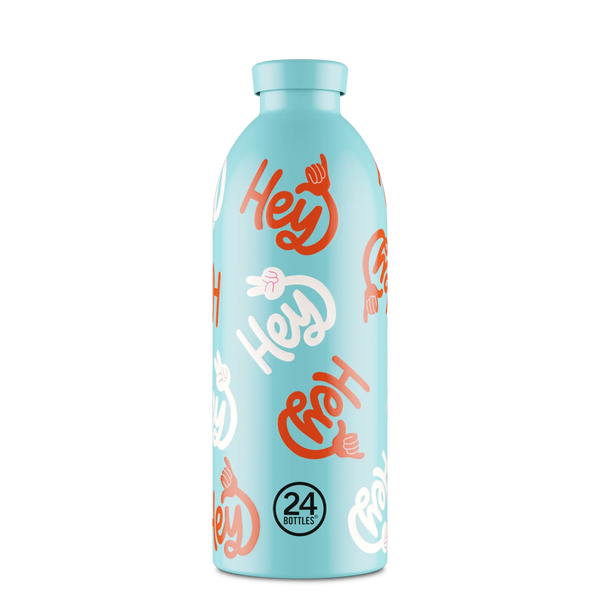 Bouteille réutilisable 24Bottles Clima Bottle Hey! Blue 850ml
