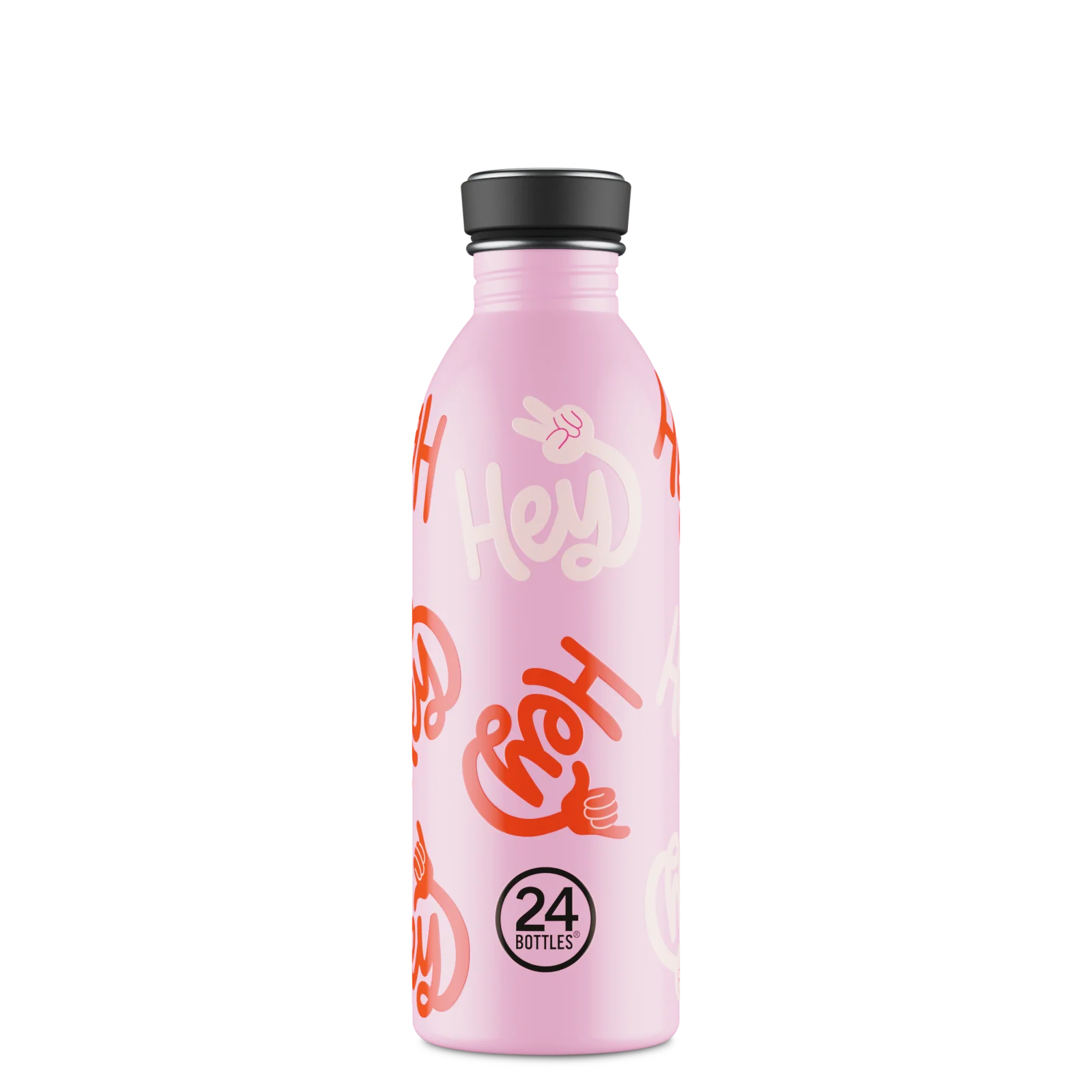 Bouteille réutilisable 24Bottles Urban Bottle Hey! Pink 500ml