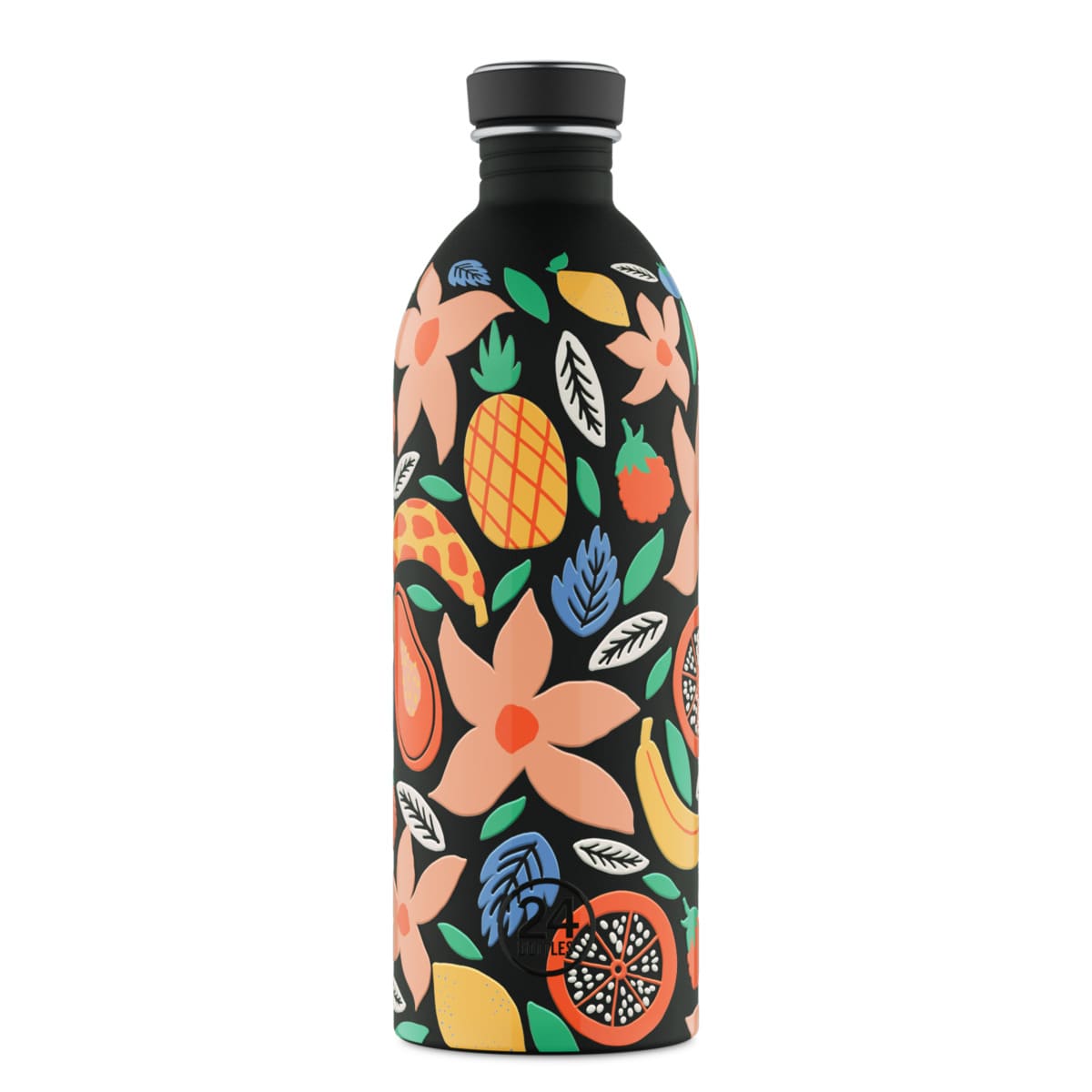 Bouteille réutilisable 24Bottles Urban Bottle Tropical Noir 1000ml