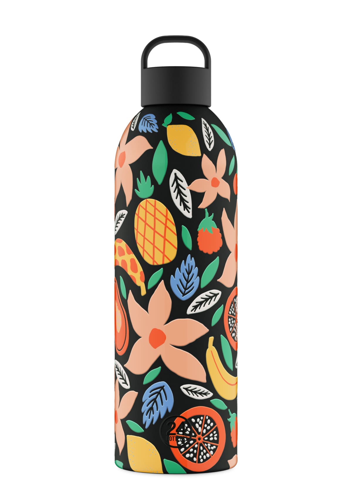 Bouteille réutilisable 24Bottles Clima Bottle Tropical Noir 1500ml - PRECIOVS
