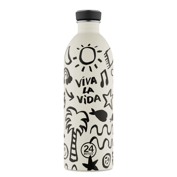 Bouteille réutilisable 24Bottles Urban Bottle Viva La Vida 1000ml