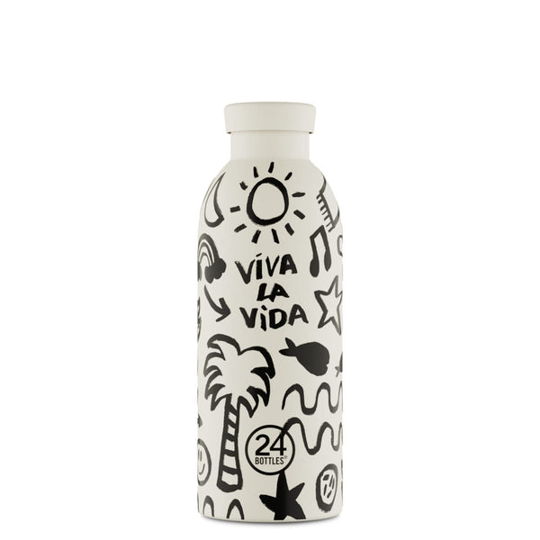 Bouteille réutilisable isotherme 24Bottles Clima Viva La Vida 500ml