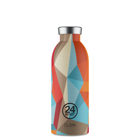 Bouteille réutilisable isotherme 24Bottles Clima Red Vertigo 500ml - PRECIOVS