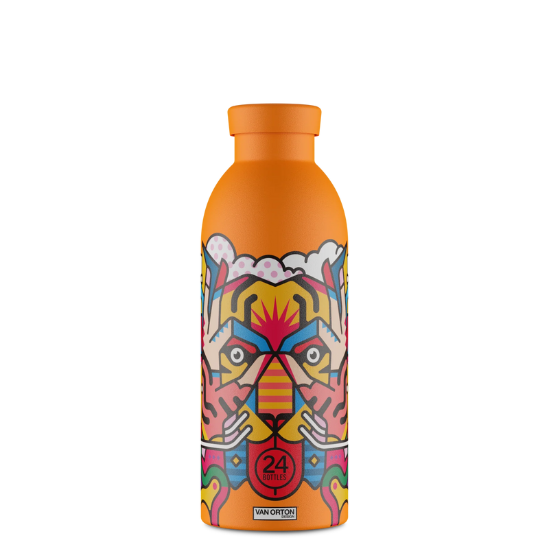 Bouteille réutilisable Van Orton x 24Bottles Clima Bottle Orange 500ml
