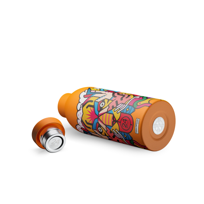 Bouteille réutilisable Van Orton x 24Bottles Clima Bottle Orange 500ml
