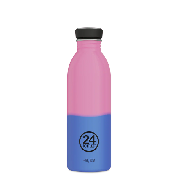 Bouteille réutilisable 24Bottles Urban Bottle REactive Pink/Blue - PRECIOVS