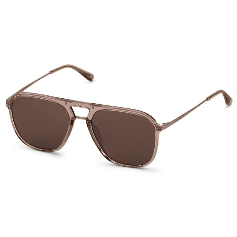 Lunettes de Soleil Kapten & Son Zurich Transparent Hazel Brown - PRECIOVS