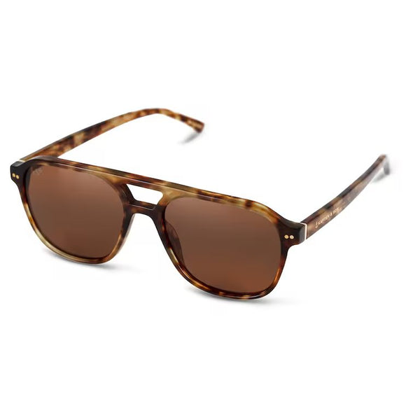 Lunettes de Soleil Kapten & Son Zurich Oversize Havana Tortoise Brown - PRECIOVS