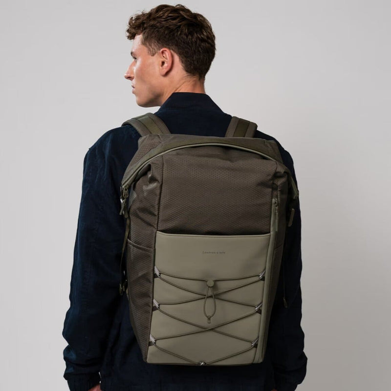 Sac à dos Rolltop Kapten & Son Yoho Forest Green - PRECIOVS