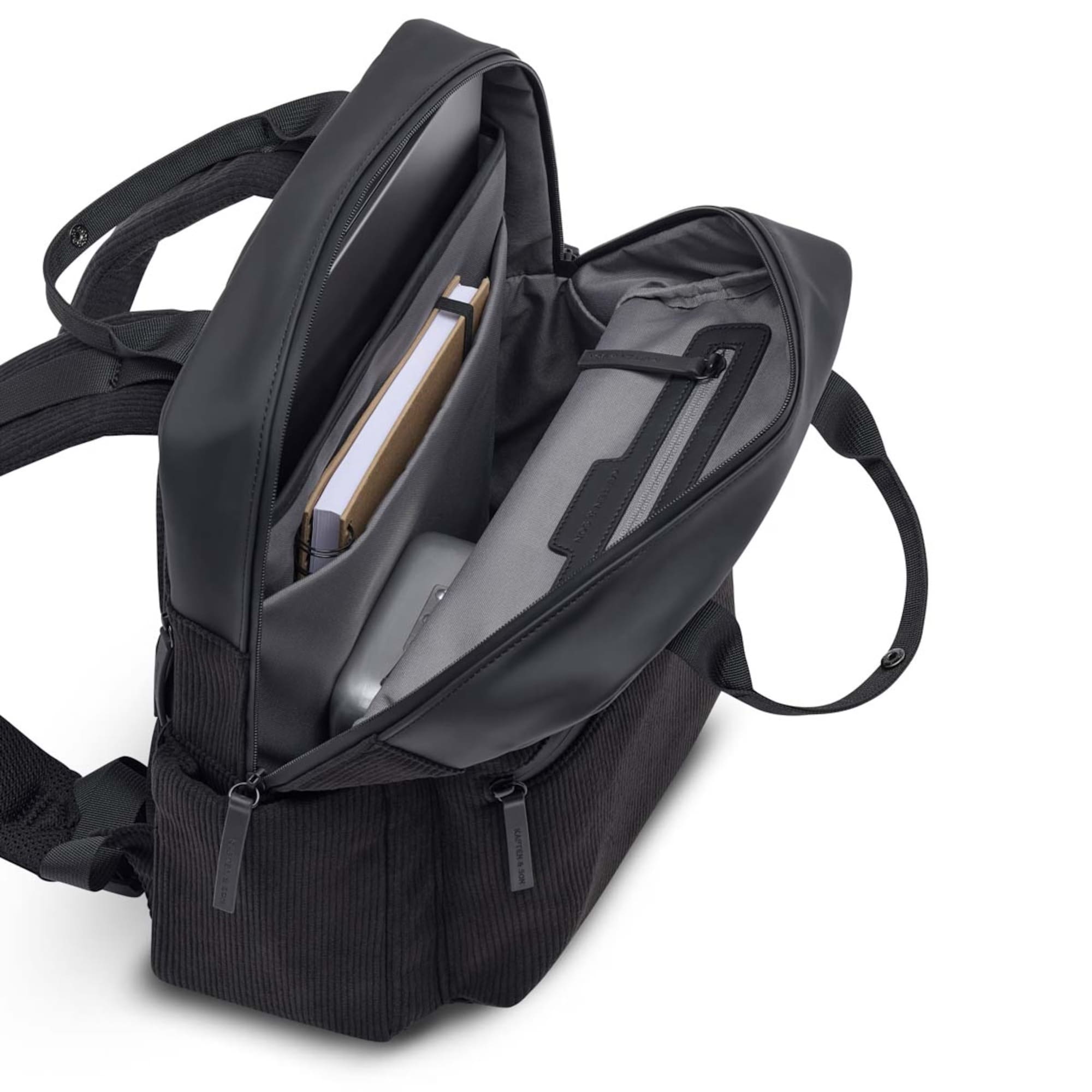Sac à dos Kapten & Son Bergen Pro Cord All Black édition limitée