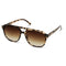 Lunettes de Soleil Kapten & Son Zurich Oversize Crystal Tortoise Brown - PRECIOVS