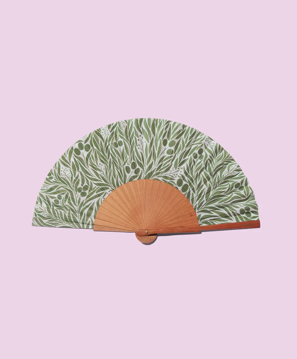 Éventail artisanal A Fan Of Mediterranean Soul - PRECIOVS
