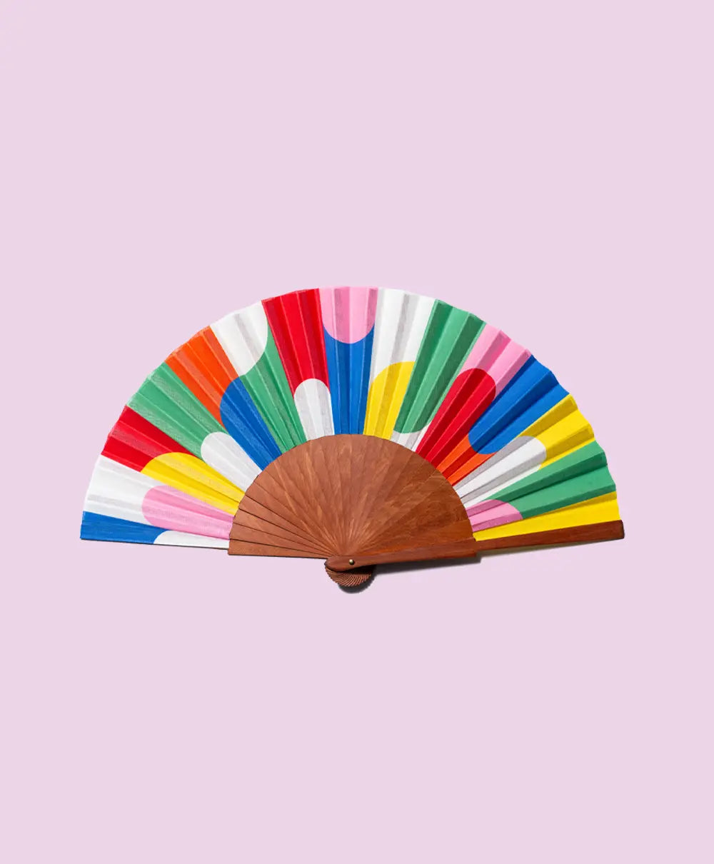 Éventail artisanal A Fan Of Playground - PRECIOVS