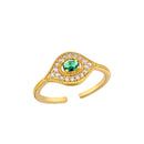 Bague MYA BAY GREEN MAJESTIC EYE BA-390.G