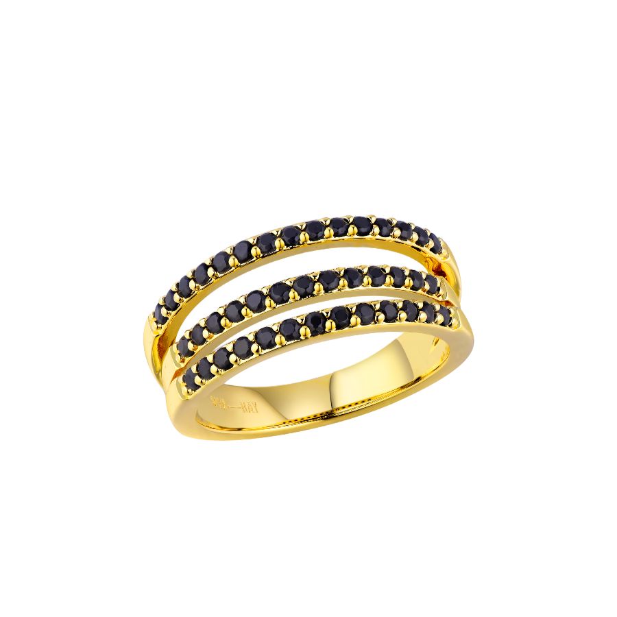 Bague MYA BAY BLACK TRINITY BA-395.G