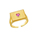 Bague MYA BAY HEART-I LOVE YOU BA-397.G