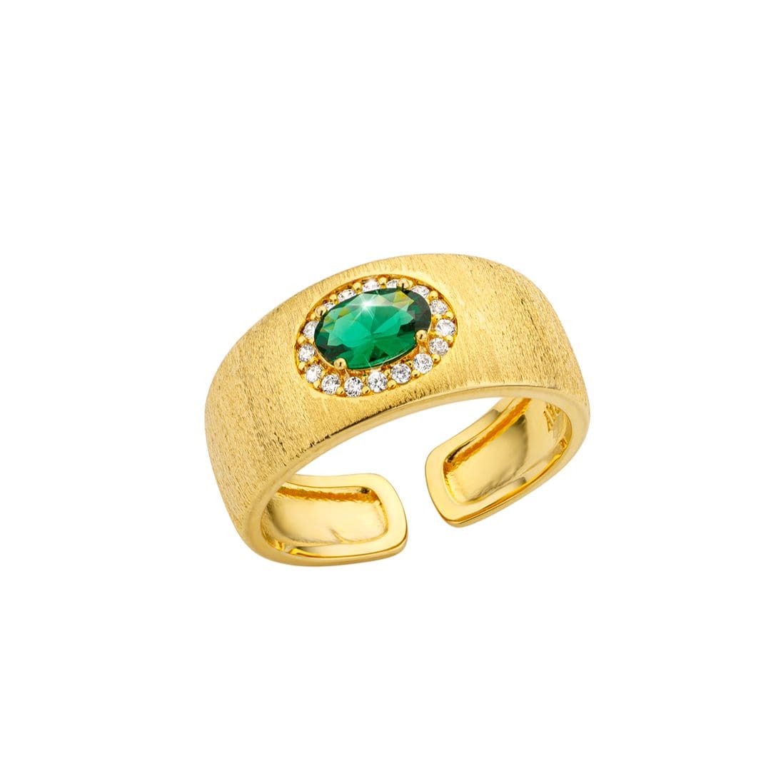 Bague MYA BAY GREEN DYNASTY CUFF BA-406.G
