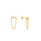 Boucles d'oreilles MYA BAY Trilogy Chain BO-289.G