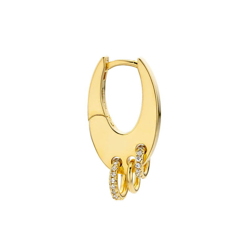 Boucles d'oreilles MYA BAY Rock Stellar BO-328.1.G