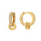 Boucles d'oreilles MYA BAY Rock Delhi BO-329.G