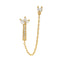 Boucle d'oreilles MYA BAY Kyoto Chain BO-335.1.G