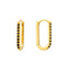Boucles d'oreilles MYA BAY Black Shiny Jazzy BO-342.G