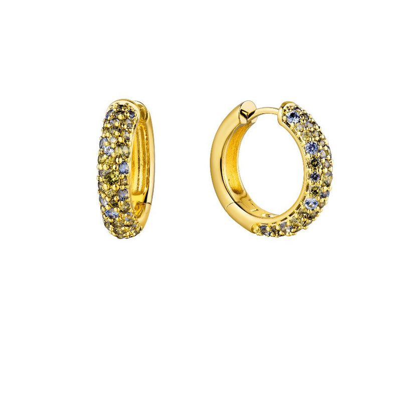 Boucles d'oreilles MYA BAY GREY CHAMPAGNE BO-360.G