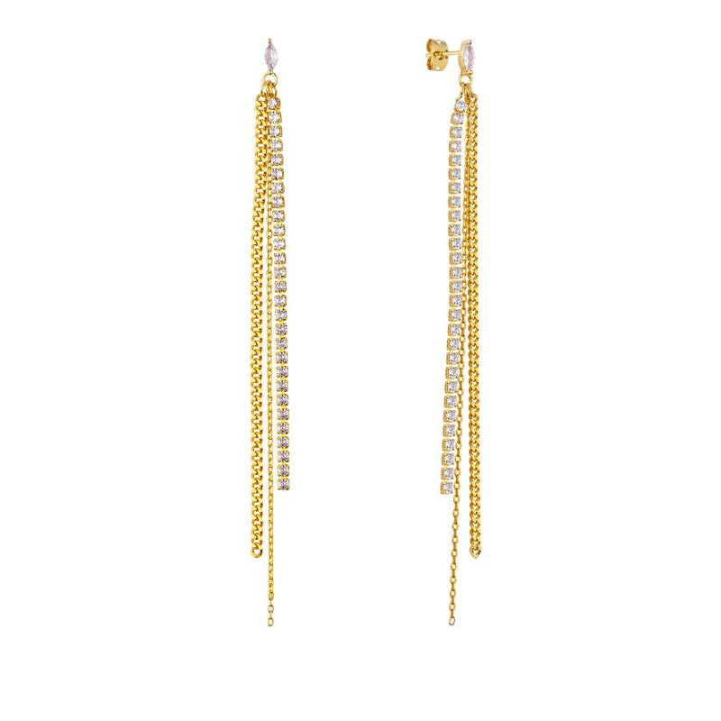 Boucles d'oreilles MYA BAY BOLD FRAME BO-361.G