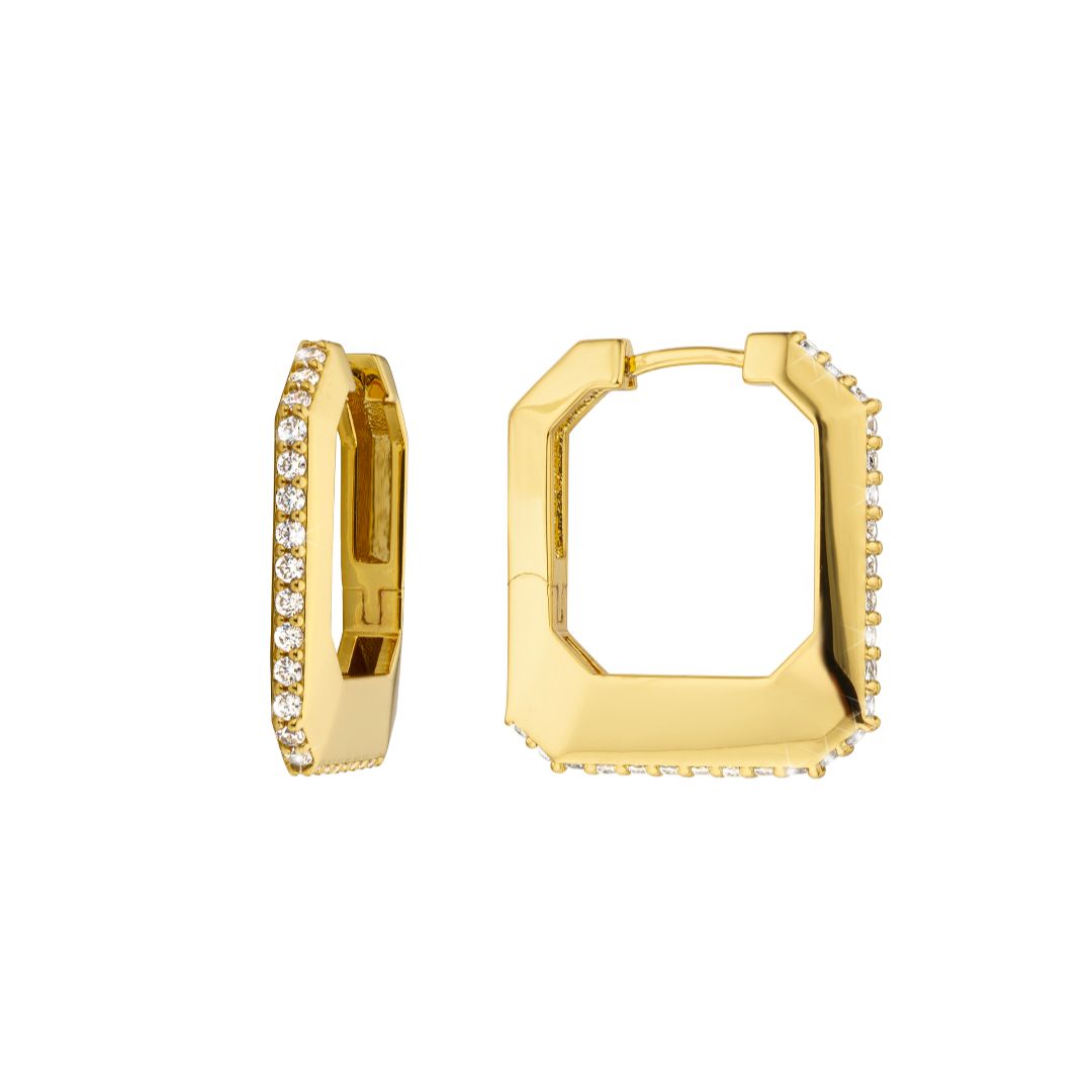 Boucles d'oreilles MYA BAY Shiny Groove BO-404.G - PRECIOVS