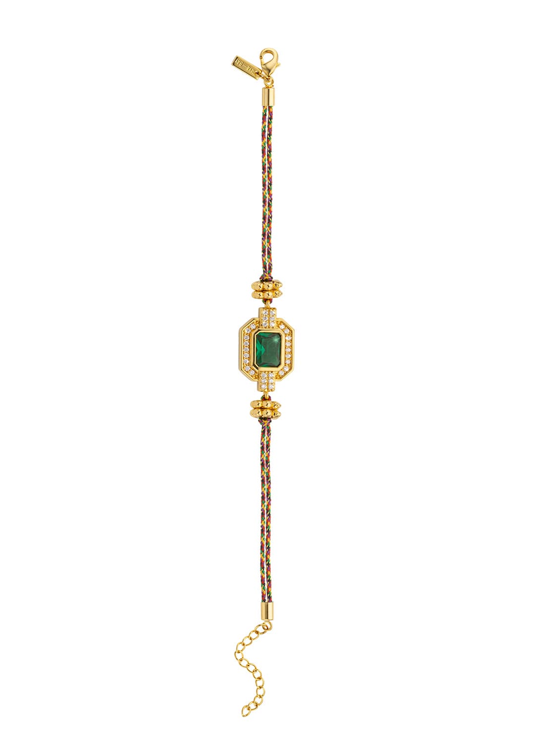 Bracelet MYA BAY Green Shiny Art Deco BR-362.G - PRECIOVS