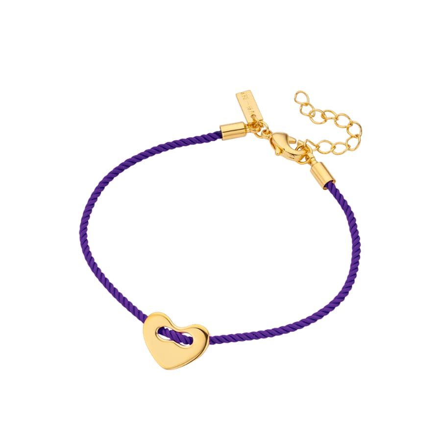 Bracelet MYA BAY Purple Corazon BR-374.G - PRECIOVS