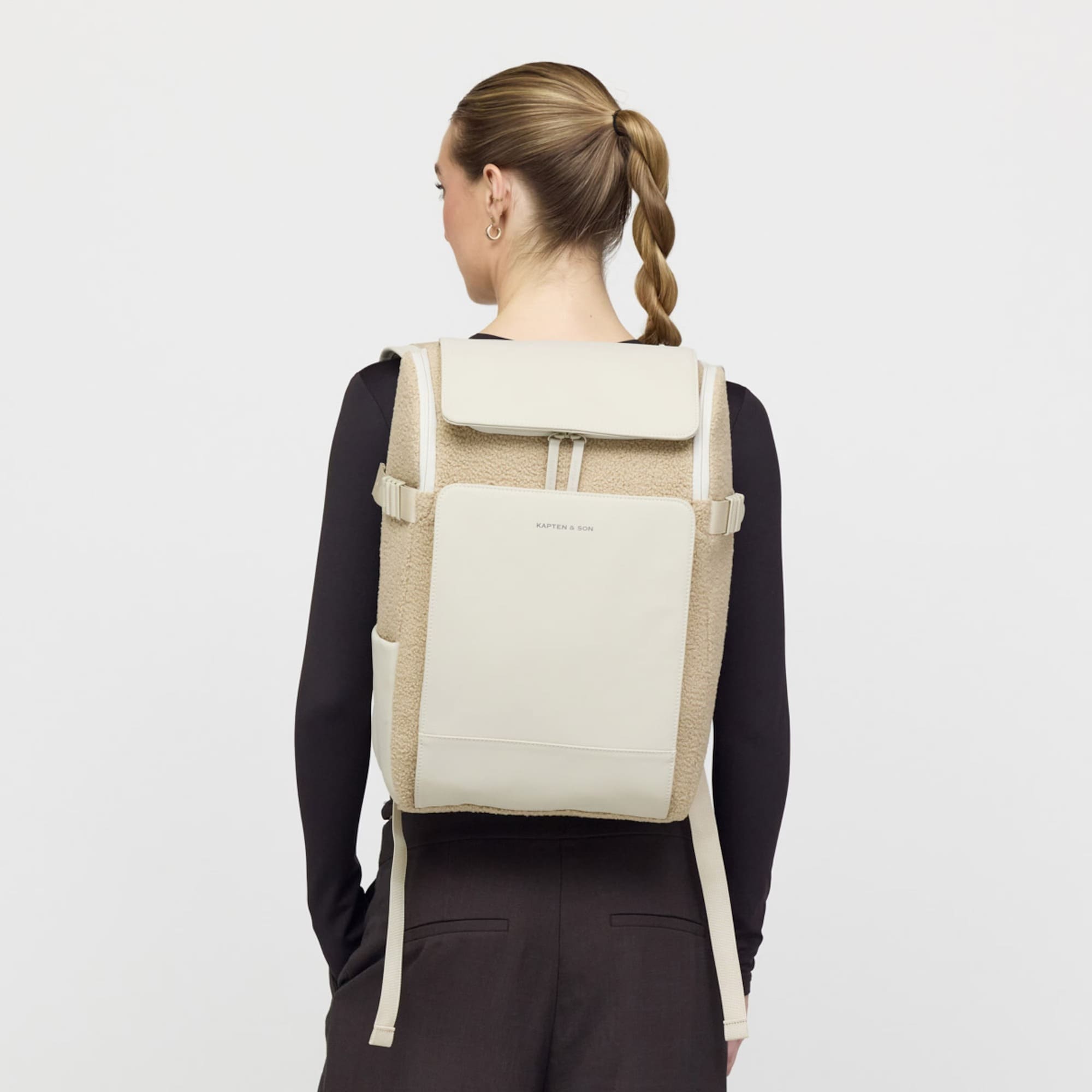 Sac à dos Kapten & Son Bali Medium Fleece Sandstone by Mariefeandjakesnow - PRECIOVS