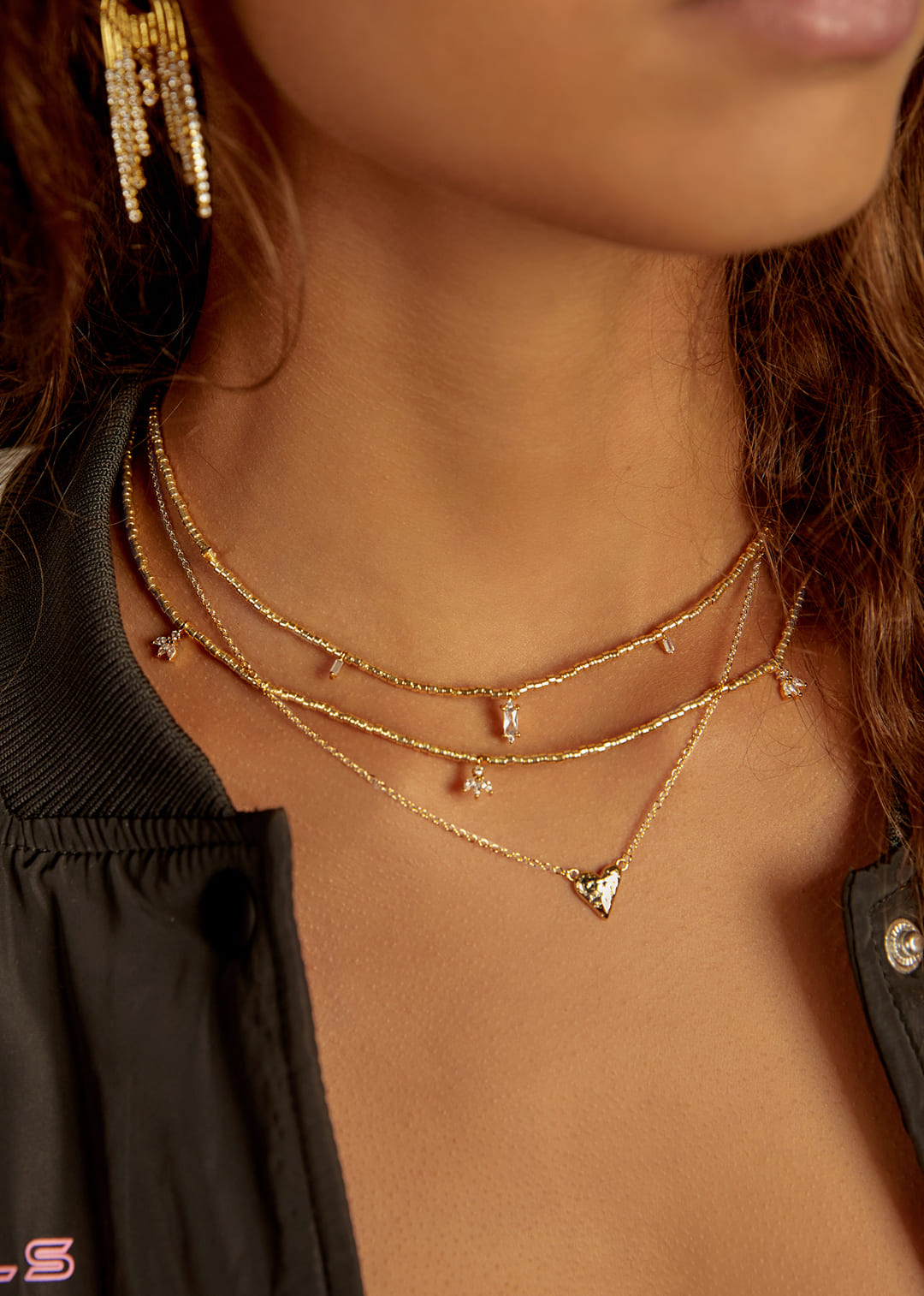 Collier MYA BAY Baguette Chance CO-205.G - PRECIOVS