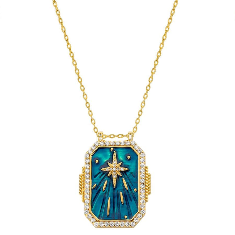 Collier MYA BAY Blue Diwali Boheme CO-258.G