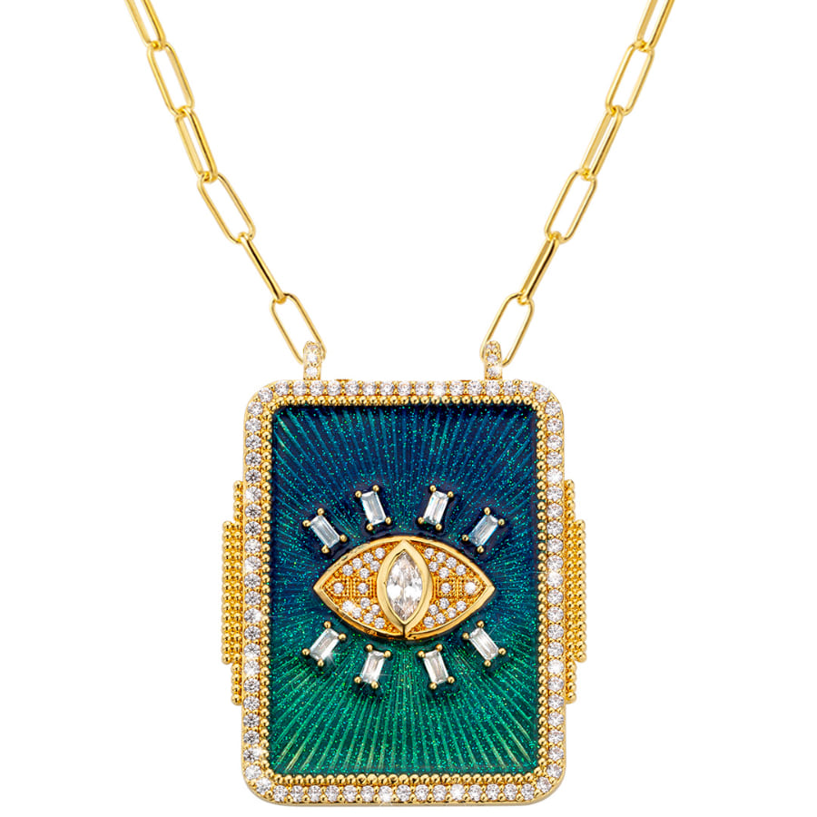 Collier MYA BAY Blue Rainbow Tilak Boheme CO-280.G