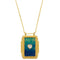Collier MYA BAY Blue Rainbow Heart Twice Boheme CO-314.G