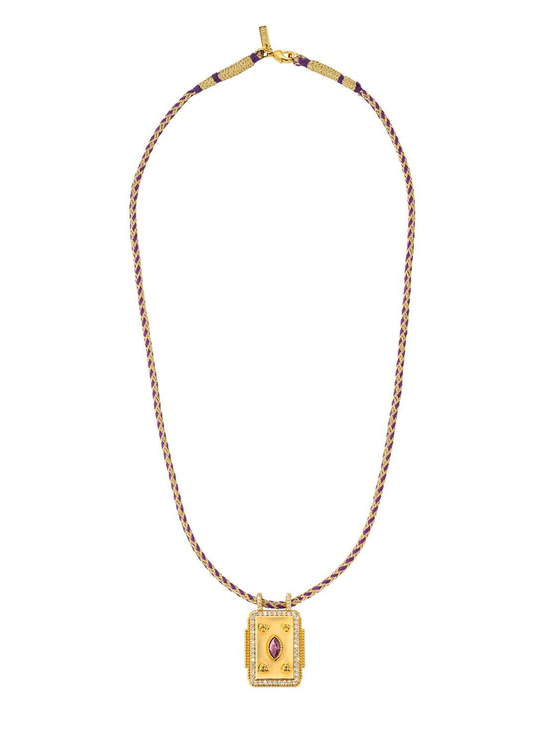 Collier MYA BAY Mystic Purple Twice Boheme CO-353.G - PRECIOVS