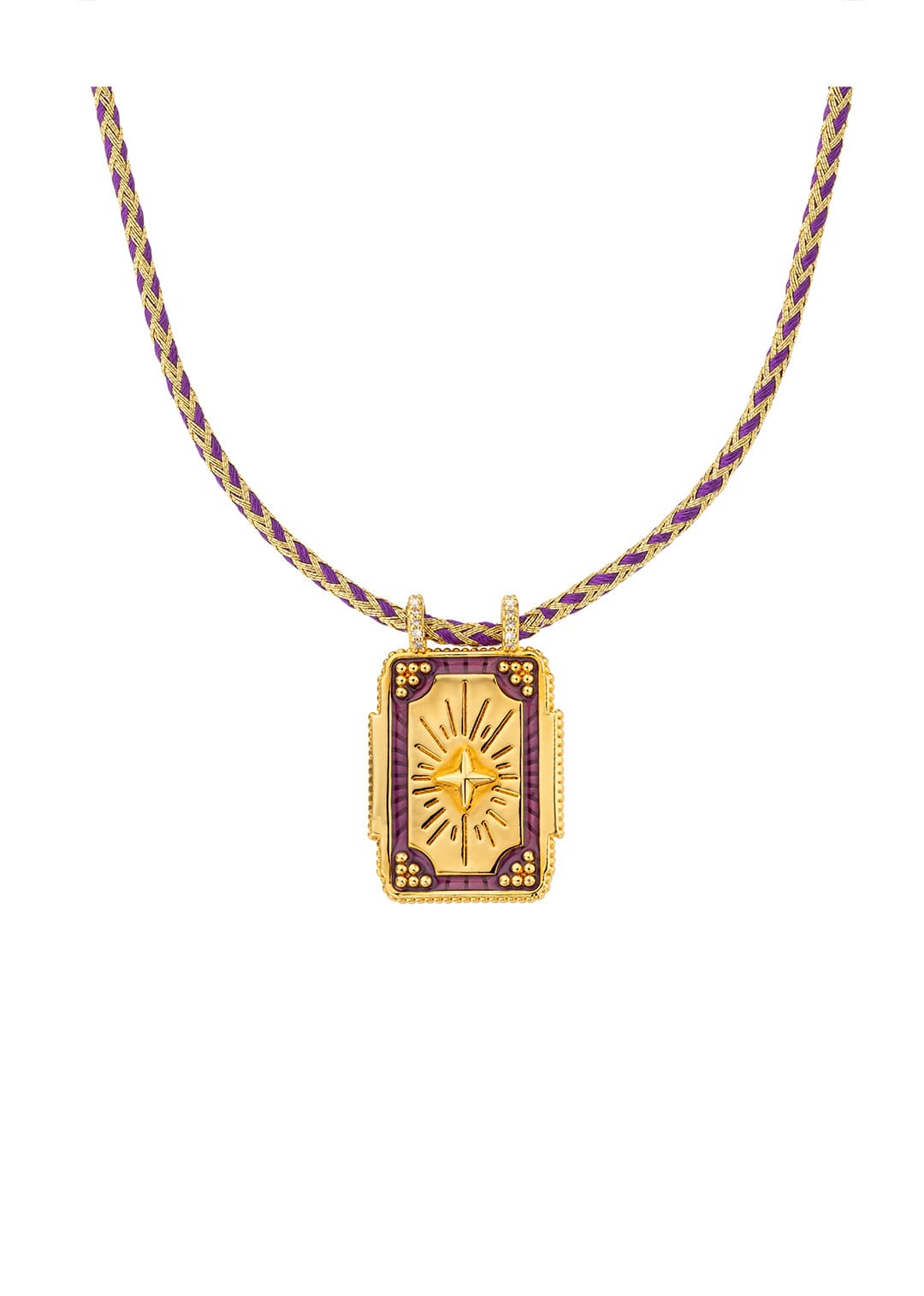 Collier MYA BAY Mystic Purple Twice Boheme CO-353.G - PRECIOVS