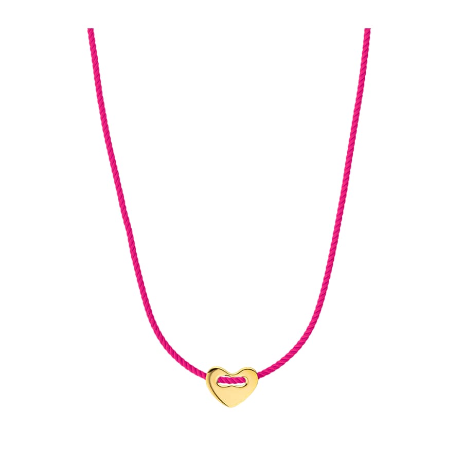 Collier MYA BAY Fuchsia Corazon CO-369.G
