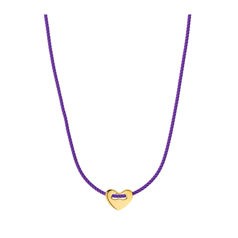 Collier MYA BAY Purple Corazon CO-371.G