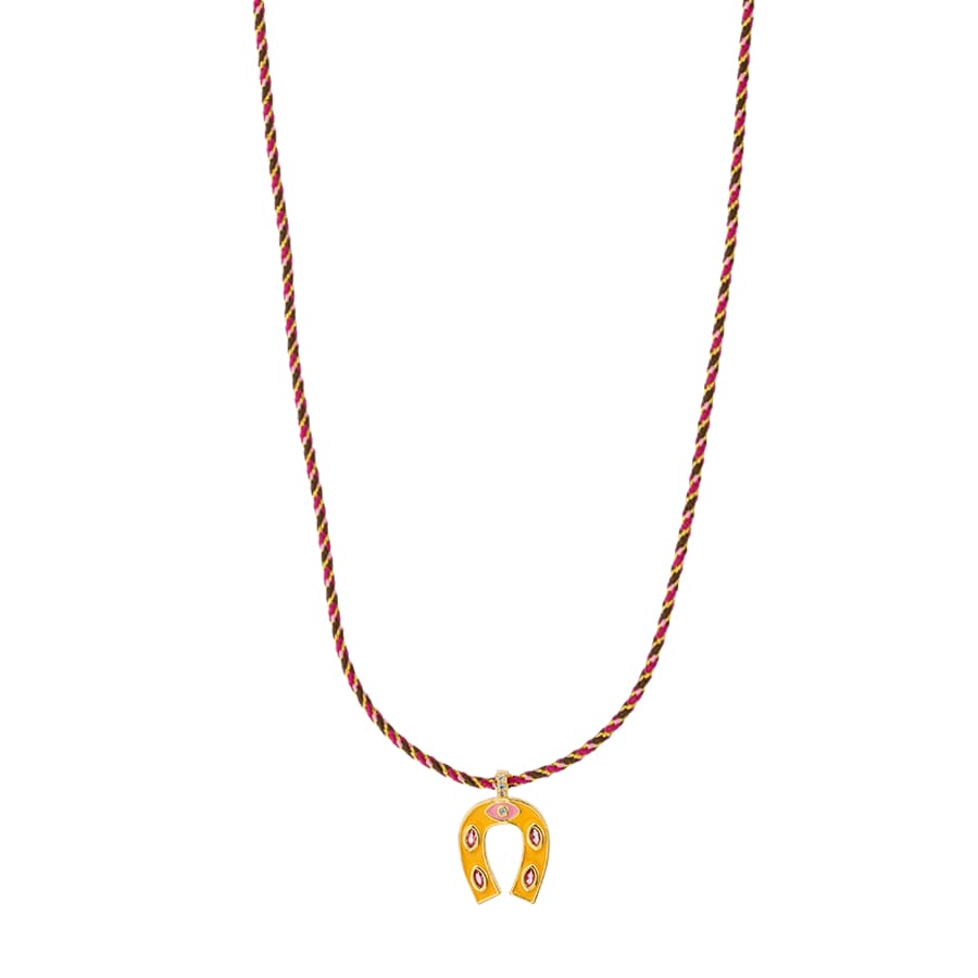 Collier MYA BAY Orange Mini Horseshoe CO-390.G