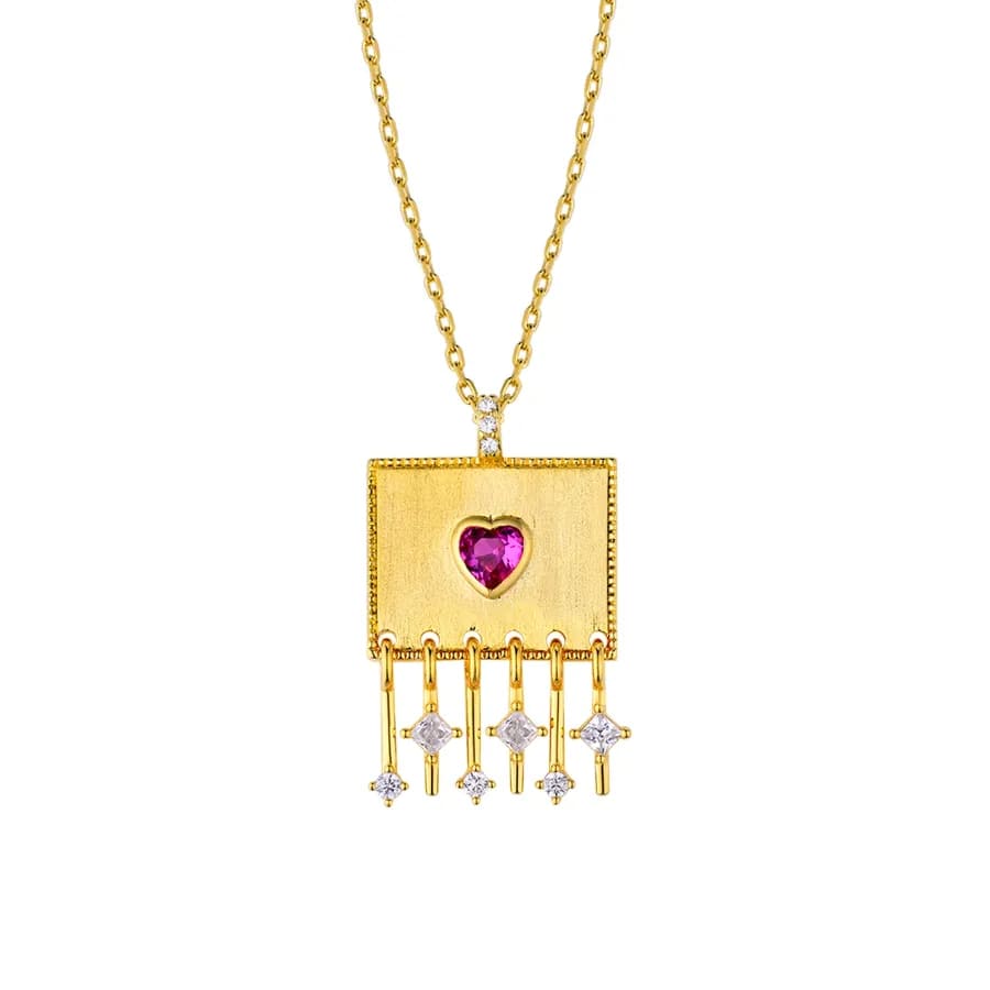 Collier MYA BAY HEART-I LOVE YOU CO-430.G - PRECIOVS