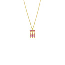 Collier MYA BAY Fuchsia Triade CO-461.G - PRECIOVS