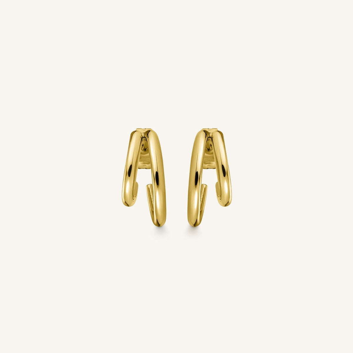 Boucles d'oreilles Rosefield Mini-Anneaux Double J227