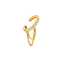 Earcuff MYA BAY Delhi Chain EA-49.G - PRECIOVS