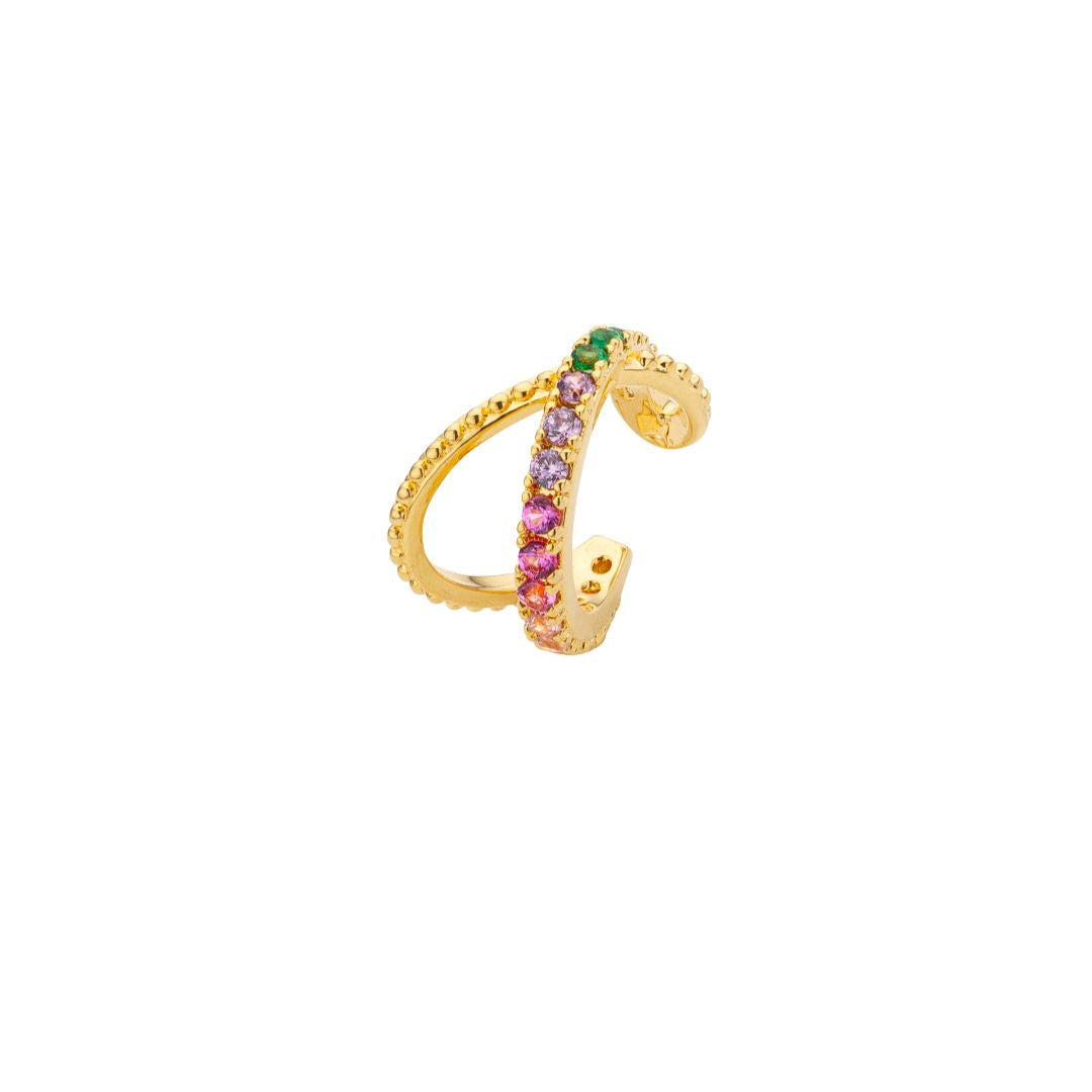 Earcuff MYA BAY Rainbow Mayfair EA-57.G - PRECIOVS